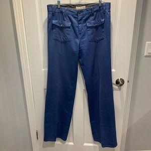 Stella McCartney 70’s Front Pocket Wide Leg Trouser Pant Sz 33